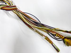 未使用品　正絹　手組帯締め